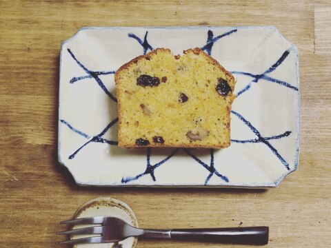 バターなし!オイルで作るキャロットケーキ*